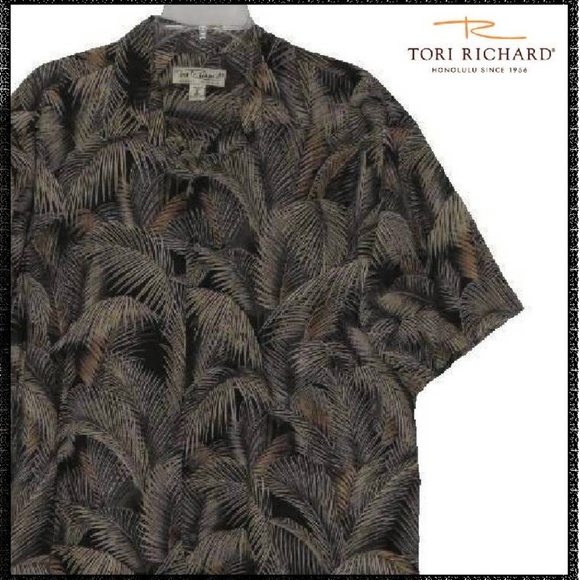 Tori Richard Other - TORI RICHARD Mens L TROPICAL BUTTON SHIRT Pocket